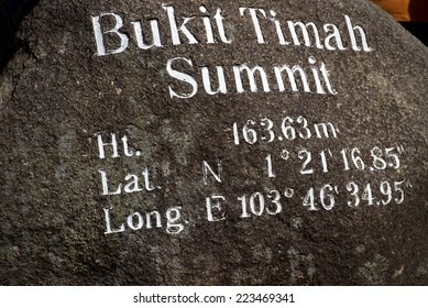 Bukit Timah Summit, Singapore