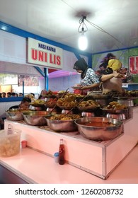 Bukittinggi, Indonesia. June 29th 2018. Nasi Kapau Is One Of The Best Food In This Town.