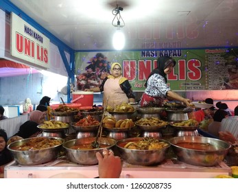 Bukittinggi, Indonesia. June 29th 2018. Nasi Kapau Is One Of The Best Food In This Town.