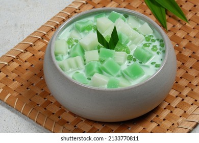 Buko Salad Or Buko Pandan, Usually Sliced ​​as A Young Coconut Salad,is A Filipino Fruit Salad Dessert Made From Chunks Of Fresh Young Coconut With Sweetened Milk Or Cream And Various Other Ingredient