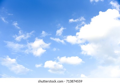 Bule Sky With Clouds