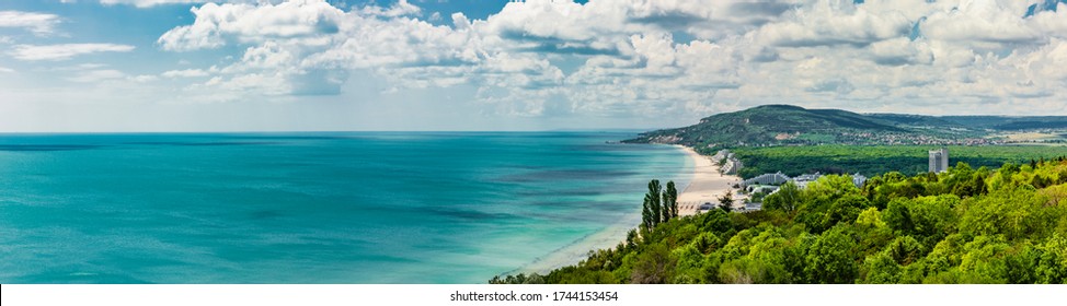 Bulgarian Black Sea Coast At Albena Beach