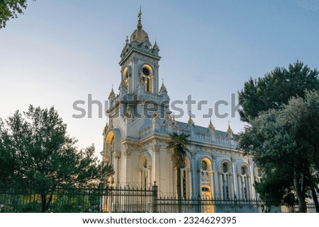 Bulgarian Church of St. Stephen on the shore of the Golden Horn. Known as the Iron Church.