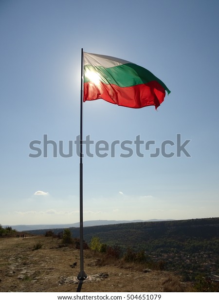 Болгарский флаг фото