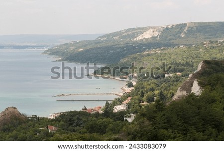 Bulgarian resort-Balchik. City by the Black Sea. East European Recreation Area.