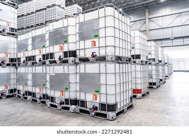 Bulk container warehouse and packaging industry.
