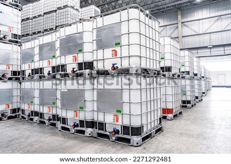 Bulk container warehouse and packaging industry.