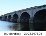 Bulkeley Bridge across Connecticut River in Hartford, Connecticut