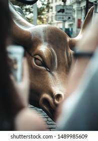 The Bull Located In Wall Street.