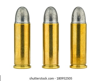 Bullet Isolated On White Background