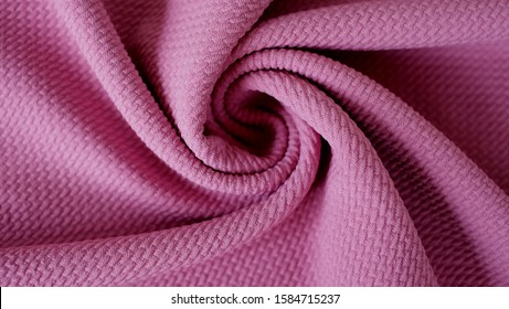 Bullet Poly Spandex Jersey Knit Fabric Texture With Elegance And Drapery Textile Patterns. This Liverpool Knit Fabric Is Called Stretch Jacquard Patterns With Luxury And Beautiful Pattern Material.