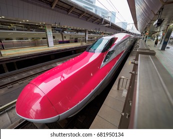 Bullet Train In Japan
