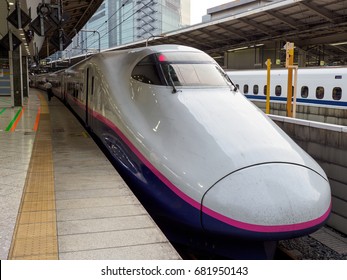 Bullet Train In Japan
