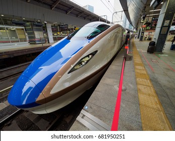 Bullet Train In Japan
