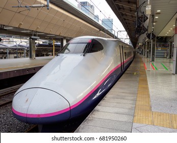 Bullet Train In Japan
