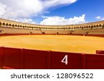 Bullfight arena (Plaza de toros de la Real Maestranza,Sevilla) built in 1794 of Seville, Andalusia, Spain.