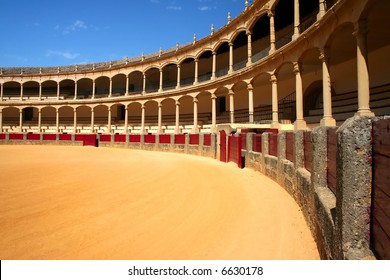 Bullfighting Arena In Ronda, Spain