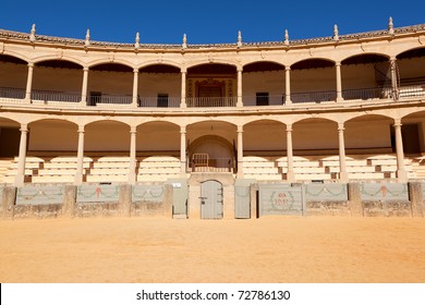 Bullfighting Arena In Ronda, Spain