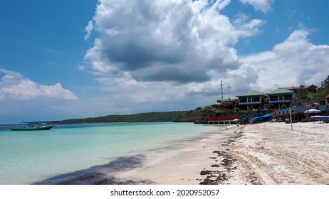 Bulukumba, Sulawesi Selatan, Indonesia - March 21th 2018 : A view of the bira beach located in Bulukumba Regency, South Sulawesi
