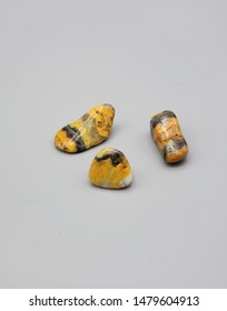 Bumble Bee Jasper Tumbled Stone