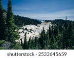 Bumpass Hell is the largest hydrothermal site in Mt. Lassen park. It