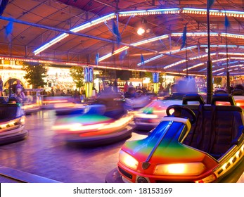 Bumper cars in motion