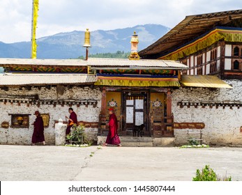 Bumthang Bhutan May 12 2019 Monks Stock Photo 1445807444 