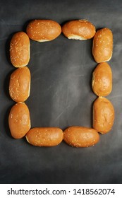 Bun Bread Alphabet O, On A Grudge Background