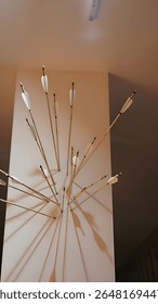 Bunch of arrows in the wall