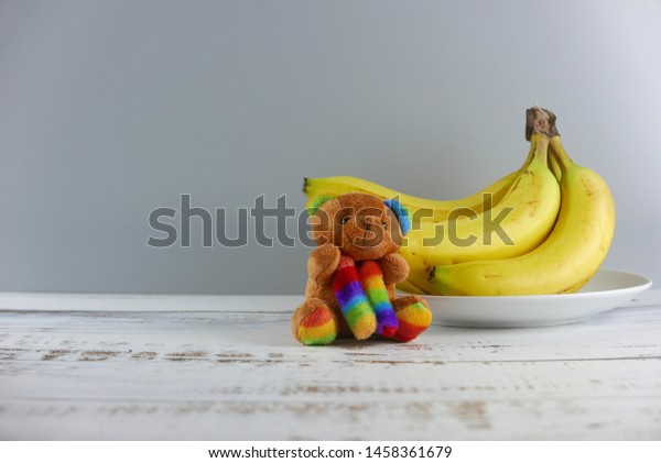 banana teddy bear