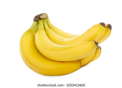 bunch of bananas isolated