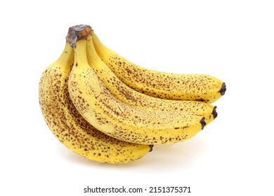Bunch of bananas isolated on white background    - Shutterstock ID 2151375371