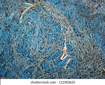 bunch of fish net