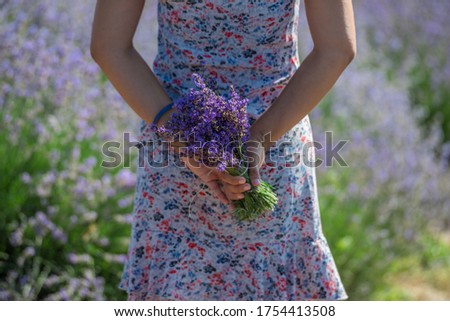 Similar – #A# Lavender girl