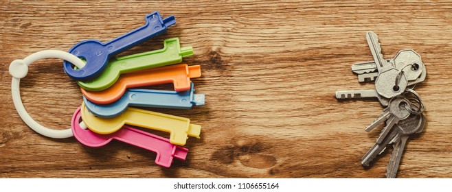 bunch of keys background