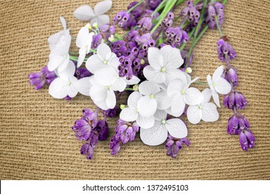 jasmine and lavender plants