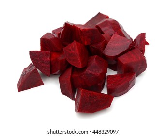 Bunch Of Red Beet Slices