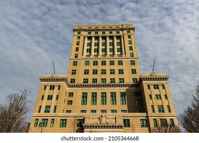The Buncombe County Courthouse in Pack Square, Asheville, North Carolina, USA