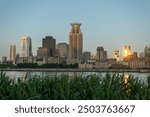 The Bund district of Shanghai at Sunrise