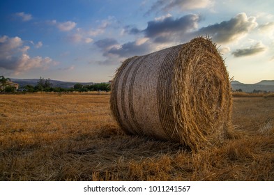 A bundle of hay