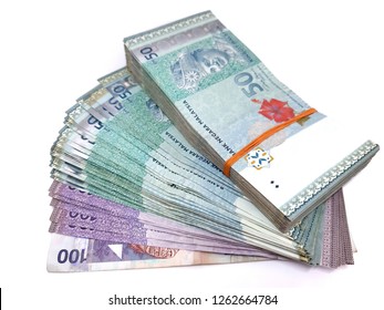 Bundle Money Malaysia Ringgit Myr Rm100 Stock Photo Edit Now 1262664784