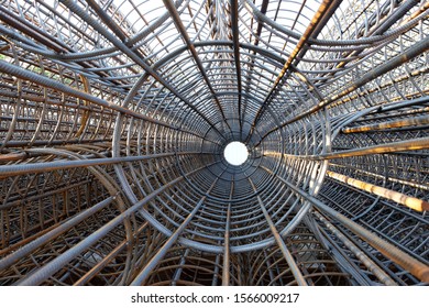 Bundle Of Reinforced Rebar Component In Construction 