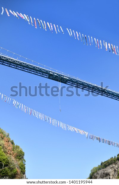 Bungee jump from the
bridge
