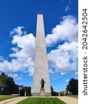 Bunker Hill Monument in Boston, MA