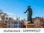 Bunker Hill Monument in Boston, Massachusettsin United States