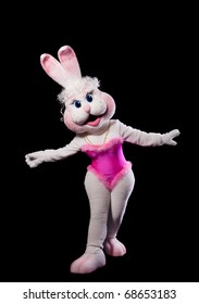 Bunny Girl Mascot Costume Dance