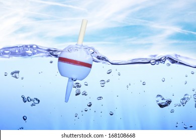 Buoy Floating On Water Surface