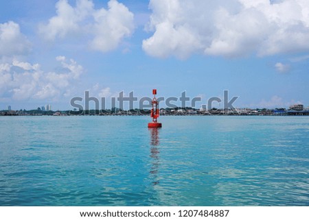                                buoy sea objects