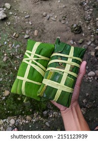 Burasa Is A Traditional Makassar Food, Often Encountered During Eid Al-Fitr