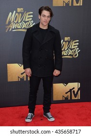 BURBANK, CA. April 9, 2016: Dylan Sprayberry At The 2016 MTV Movie Awards At Warner Bros Studios.
